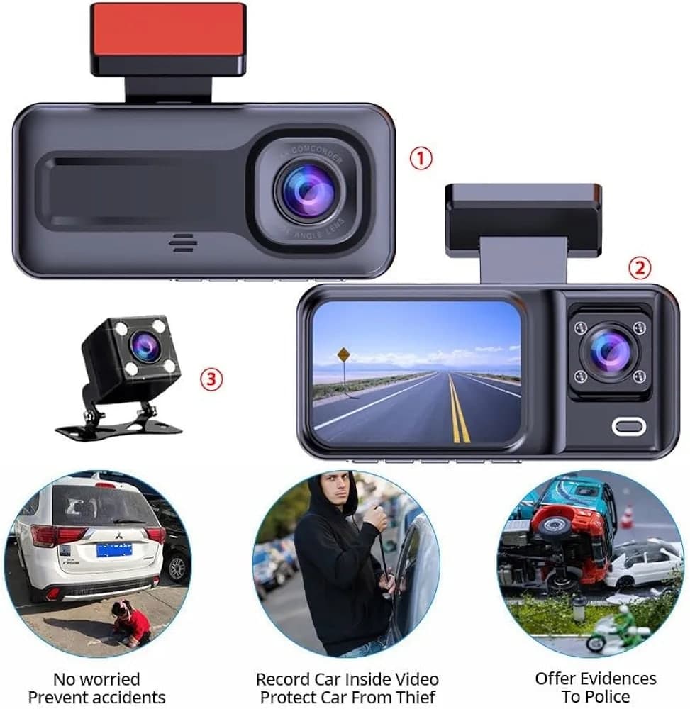 Dashcam Full HD 1080P WiFi