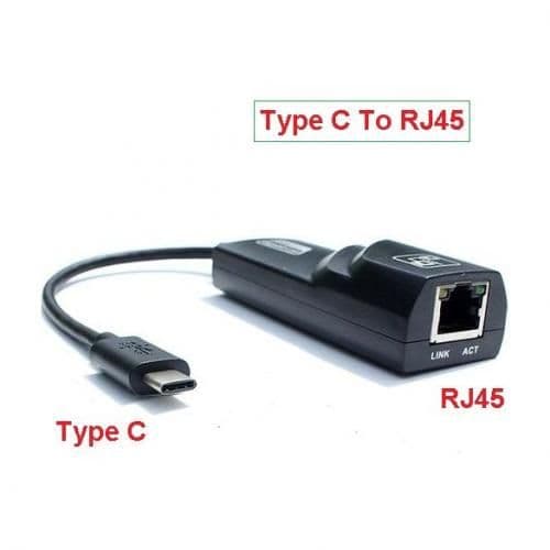 Adaptateur USB-C vers RJ45 Gigabit Ethernet