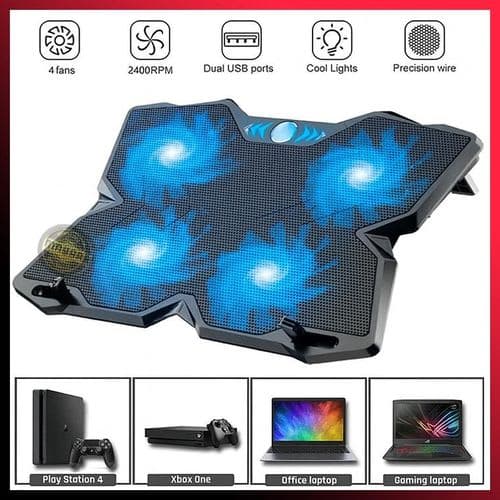Support de Refroidissement pour Ordinateur Portable F4 Plus
