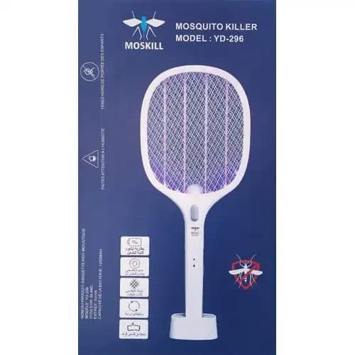Raquette Électrique Anti-Moustiques Rechargeable USB