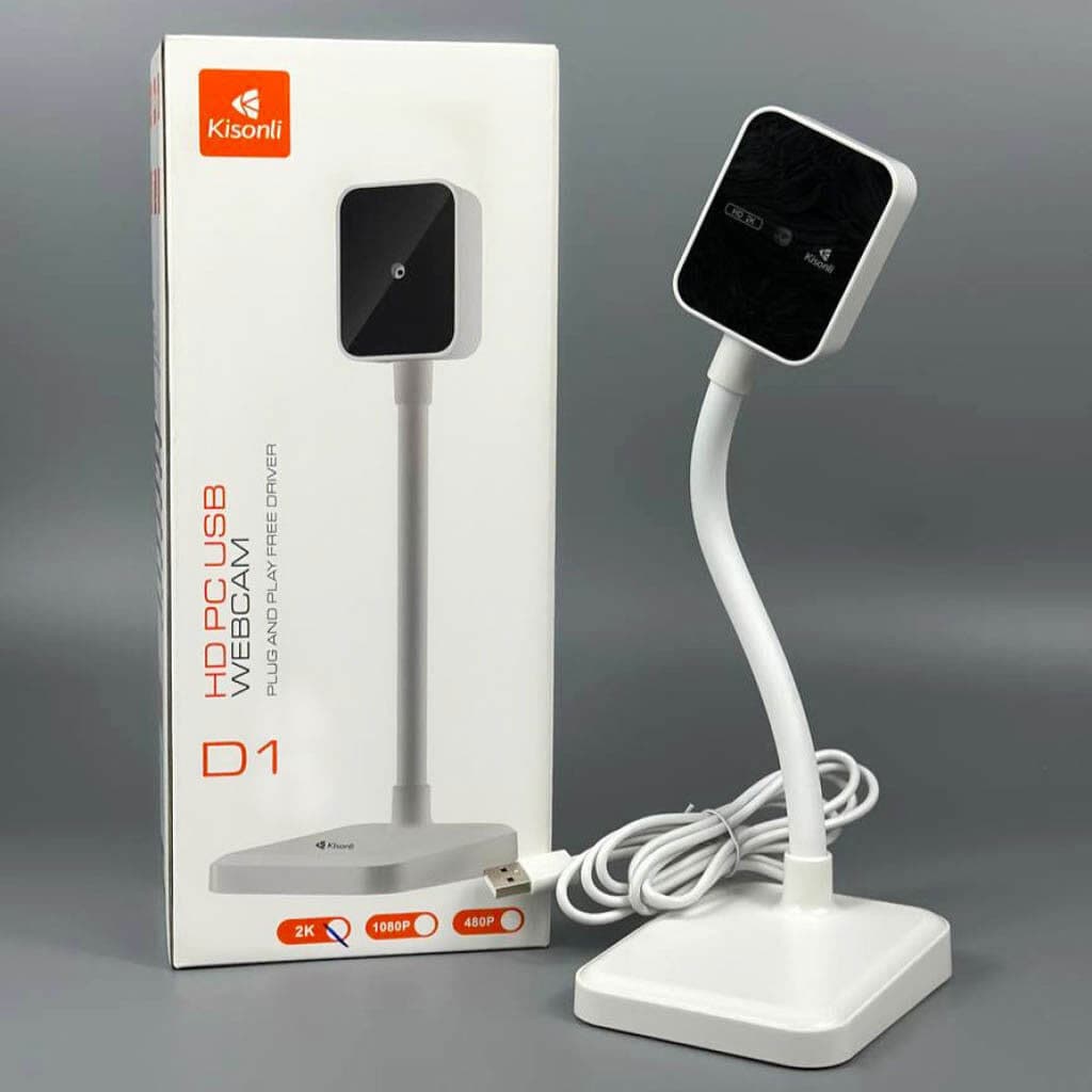 Kisonli D1 – Webcam USB 2K Ultra HD