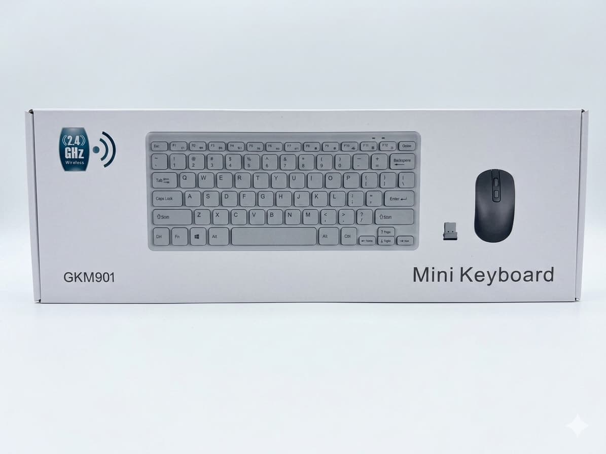 GKM901 – Mini Clavier & Souris Sans Fil