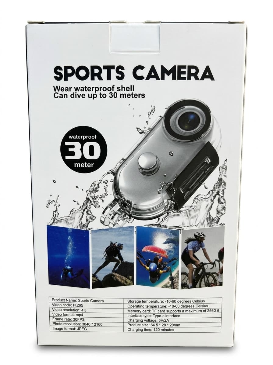 Mini Caméra Sport 4K