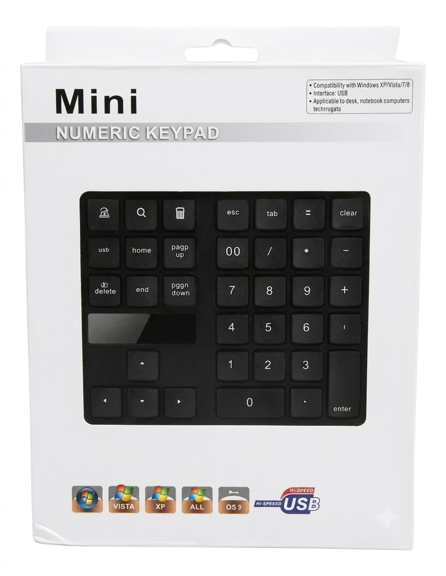 Mini Pavé Numérique Sans Fil USB