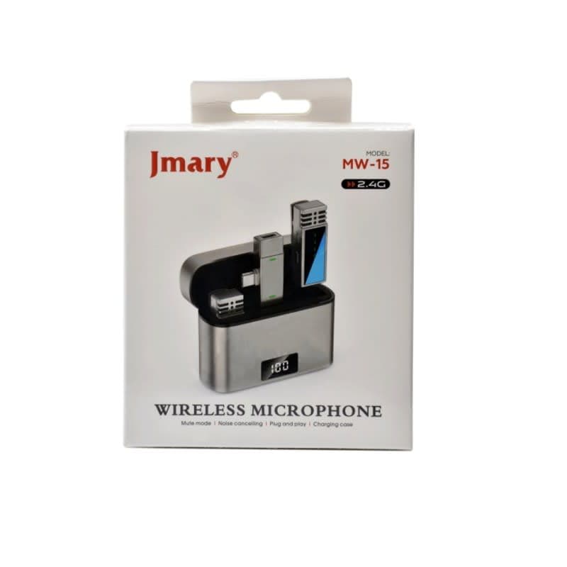 Jmary MW-15 Micro Sans Fil 2.4G avec Boîtier de Charge