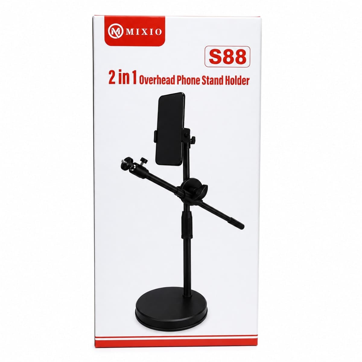 Support Téléphone Bureau Overhead 2-en-1 Mixio S88