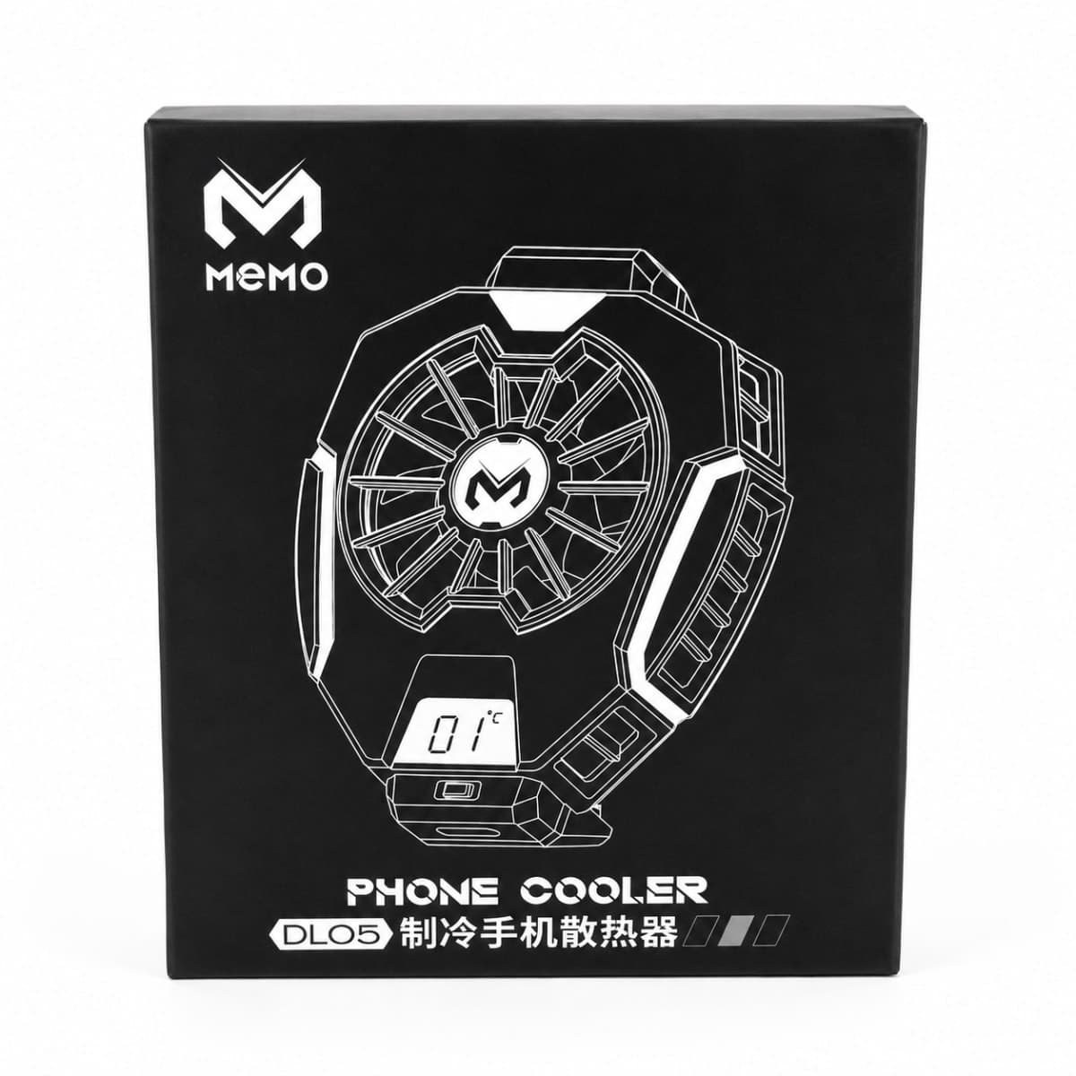MEMO DL05 Refroidisseur Téléphone avec Écran LCD