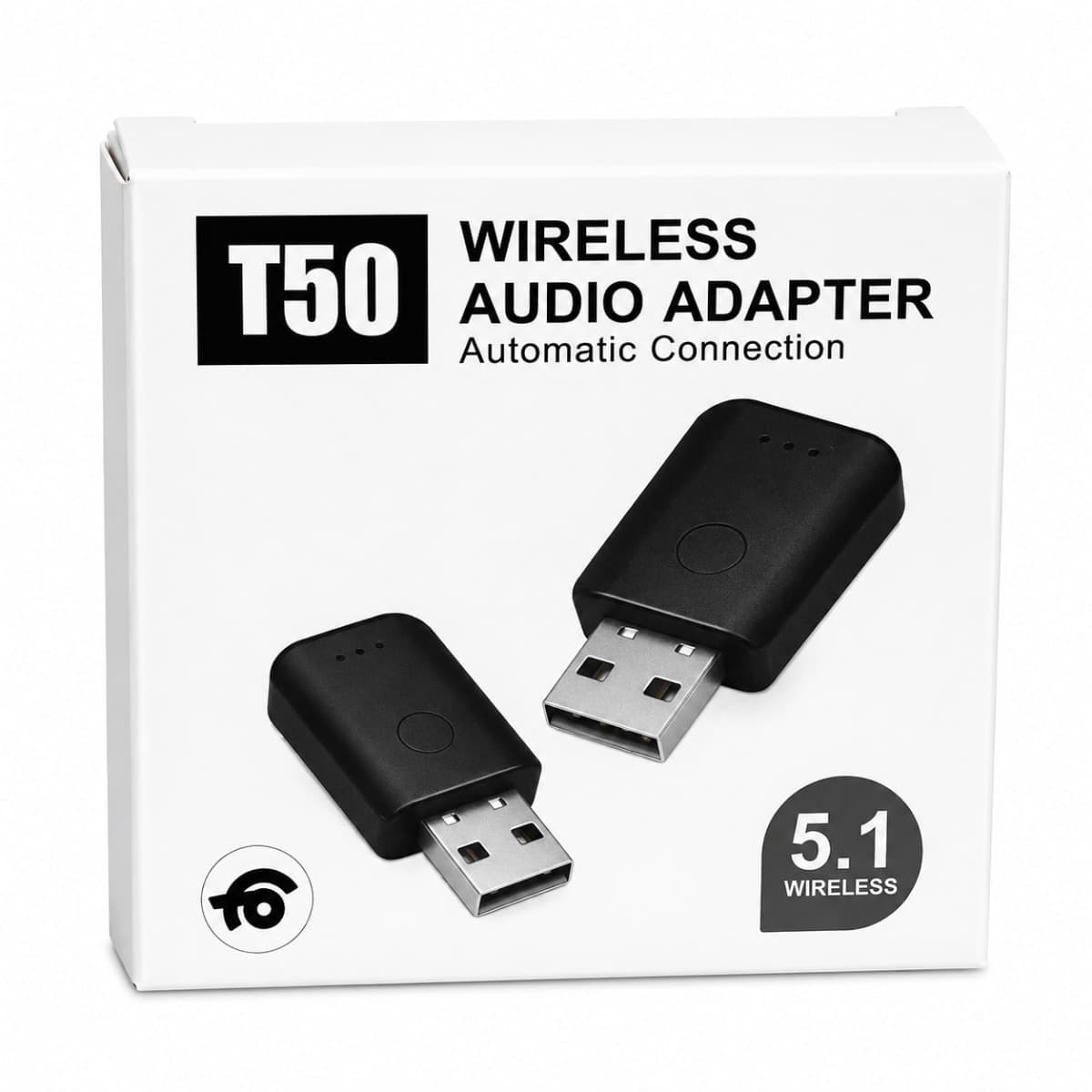 Adaptateur Audio Bluetooth 5.1 USB T50 – Connexion Auto