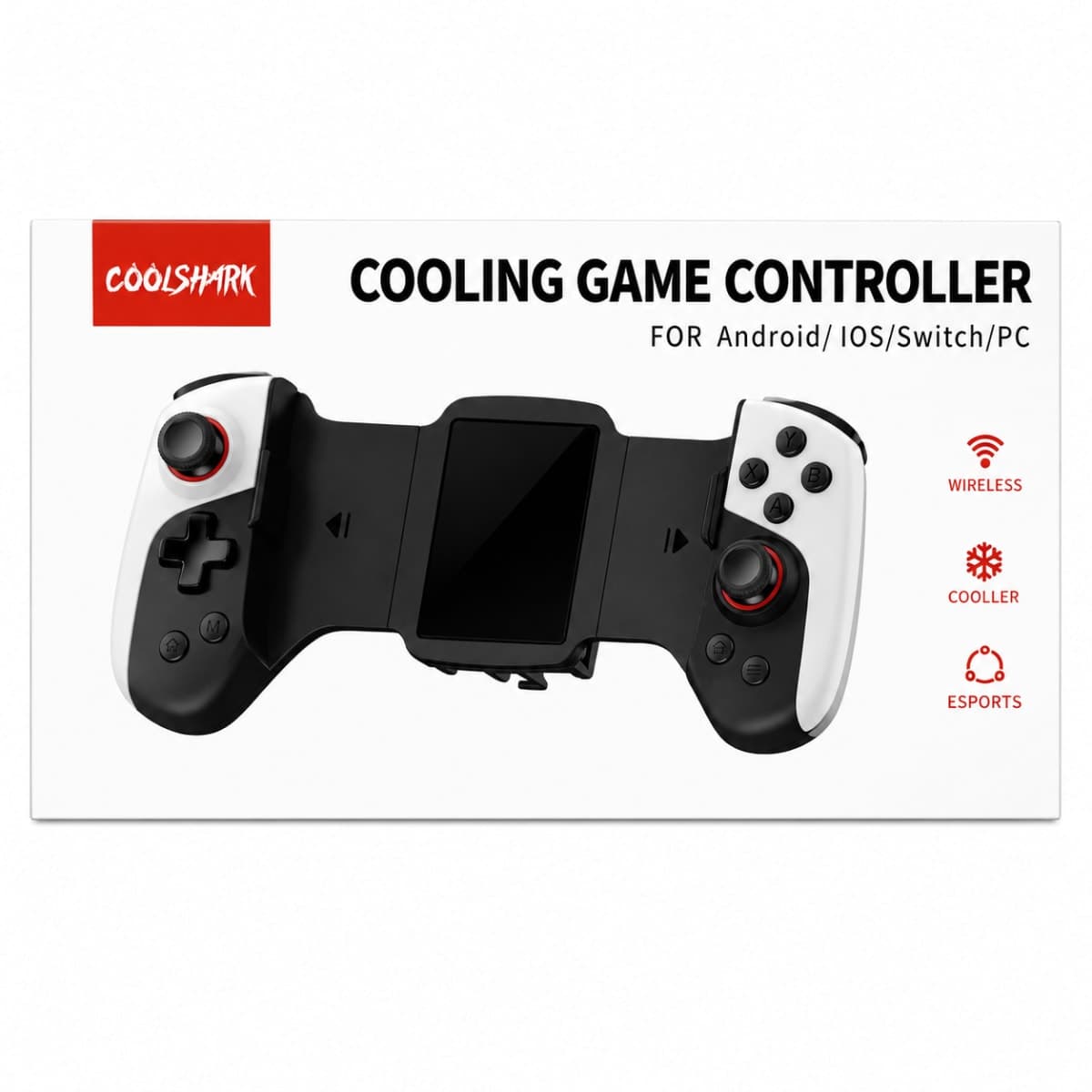 Manette Gaming Extensible CoolShark avec Refroidissement