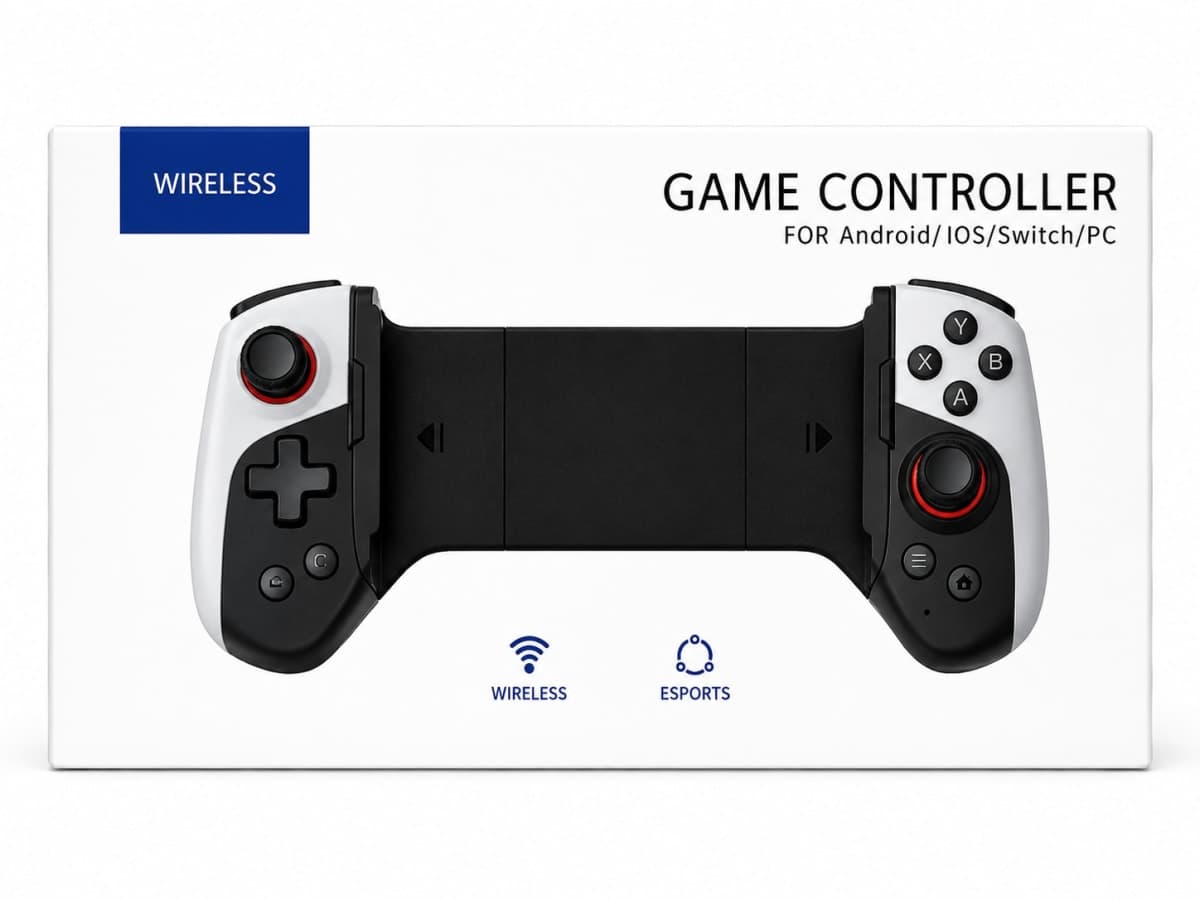Manette Gaming Sans Fil Extensible Android/iOS/Switch/PC