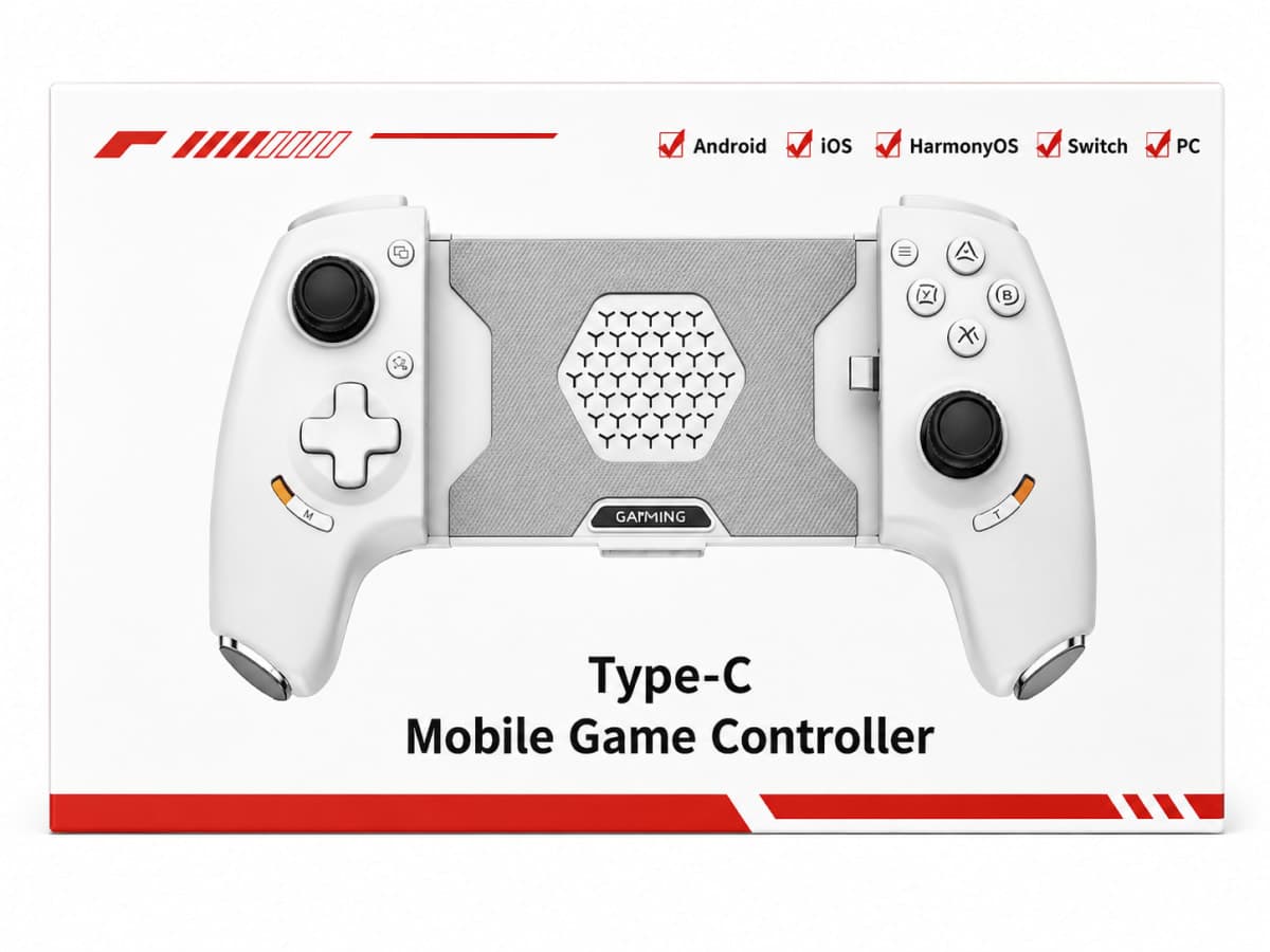 Manette Mobile Gaming Type-C GAMing – Compatible Switch & PC